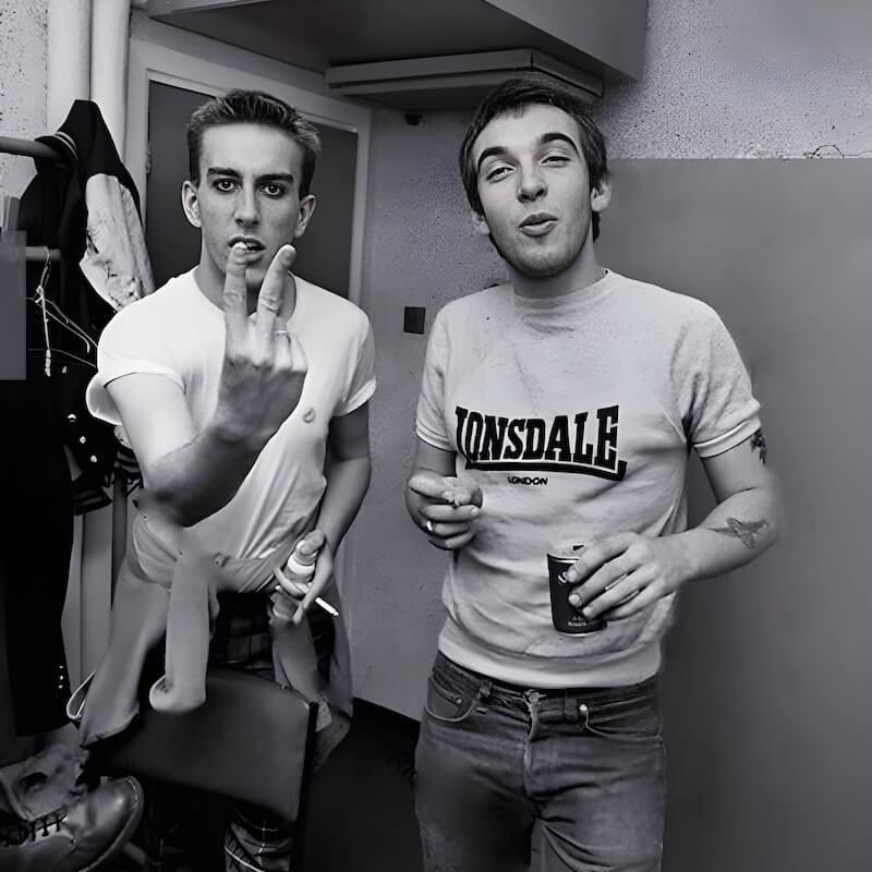 andrew chalky chalk with terry hall of the specials