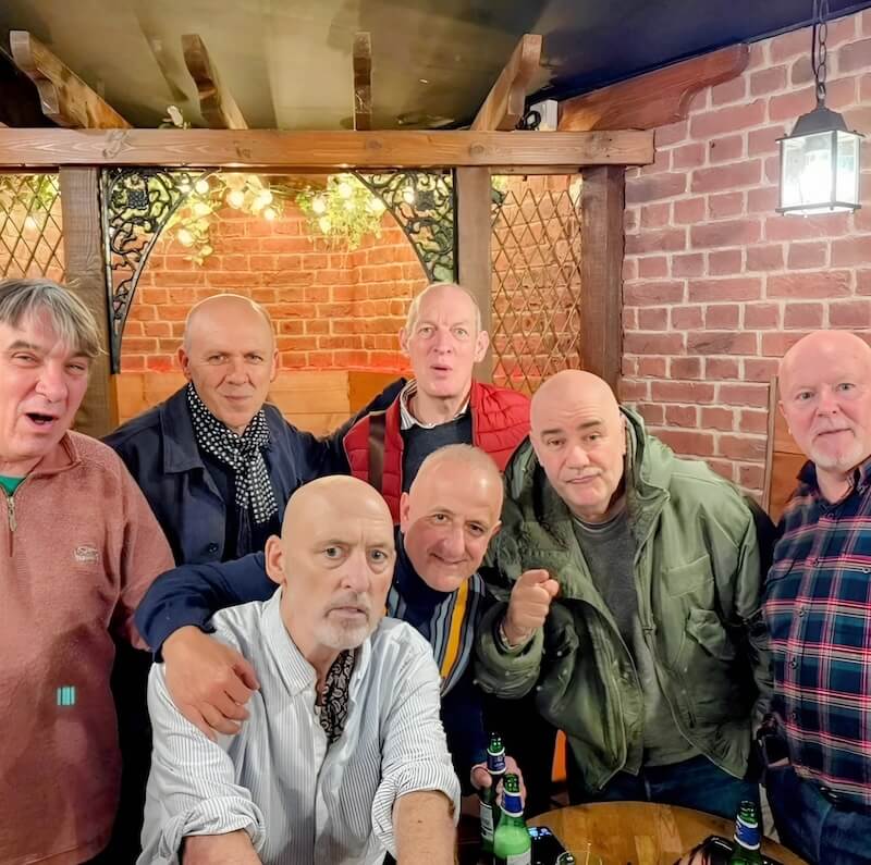 mark bedford, john hasler, chris foreman, lee thompson, andrew chalk